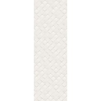 Плитка 1488BL01 Декор Monochrome Magic белый глянцевый 40*120