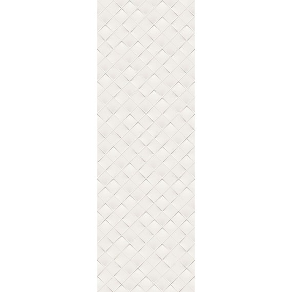Керамогранит Плитка 1488BL01 Декор Monochrome Magic белый глянцевый 40*120