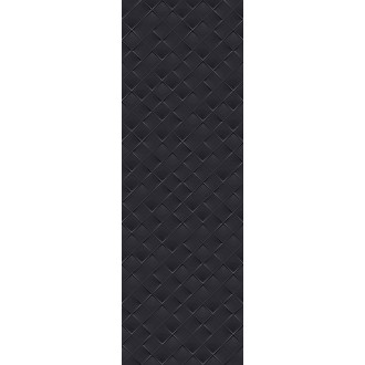 Плитка 1488BL90 Декор Monochrome Magic черный матовый 40*120