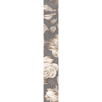 1506-0100 Fiori Grigio Бордюр 2 9х60