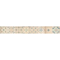 Плитка 1506-0173 Парижанка бордюр Мульт. 7,5х60