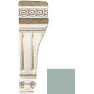 Плитка 1546ET54 Бордюр угловой La Diva бирюзовый 2*7