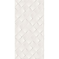 Плитка 1588BL00 Декор Monochrome Magic белый матовый 30*60