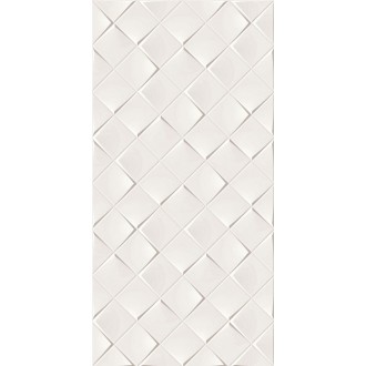 Плитка 1588BL00 Декор Monochrome Magic белый матовый 30*60