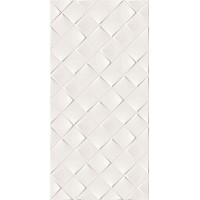Плитка 1588BL01 Декор Monochrome Magic белый глянцевый 30*60