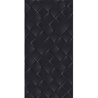 Плитка 1588BL90 Декор Monochrome Magic черный матовый 30*60