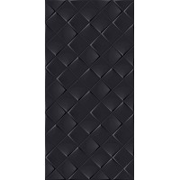 Плитка 1588BL91 Декор Monochrome Magic черный глянцевый 30*60