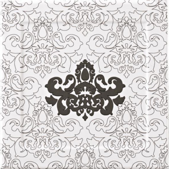Керамогранит Плитка 15970 (MRV174) FORMA BIANCO/NERO DAMASCO 30x30