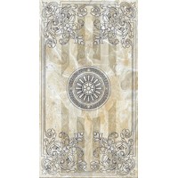 Плитка 1645-0078 Кендо Декор бежевый 25х45