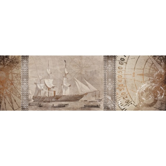 Керамогранит Плитка 1664-0020 Иль Мондо декор 3 20x60