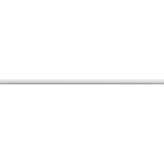 Керамогранит Плитка 16721- Quarter Round Matt White 1.2x30