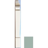 Плитка 1774ET55 Цоколь угловой La Diva бирюзовый 2*15