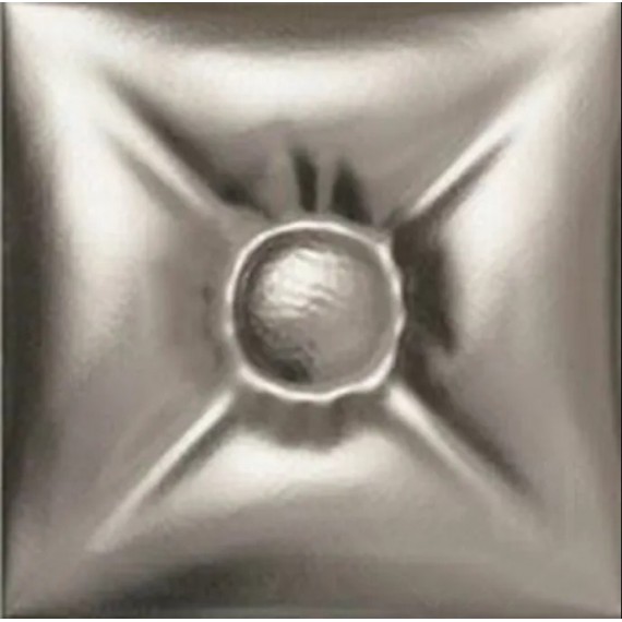 Керамогранит Плитка 185879 Capitone Argent D210 10*10