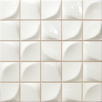 Плитка 187475 3D White 25x25