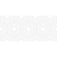 Плитка 330001 АККОРД Декор белый 20x45