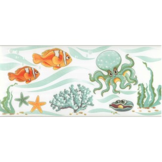 330005 АККОРД Декор Осьминог 20*45