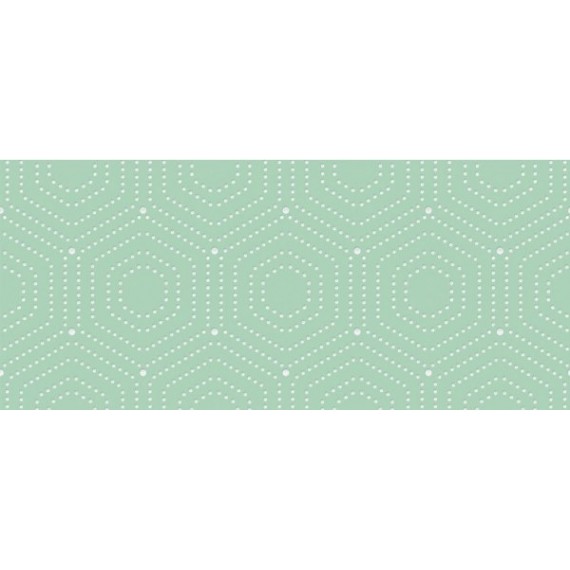 Плитка 330021 АККОРД Декор мята 20x45