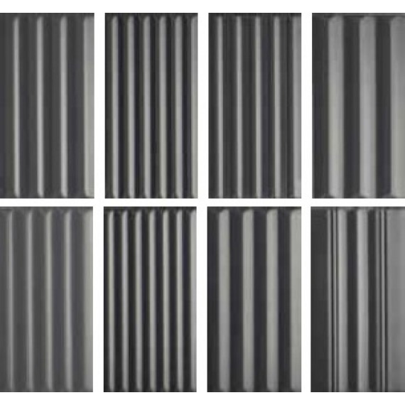 Керамогранит Плитка 4100324 WigWag Black 7,5x15