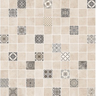 5032-0291 Декор мозаика Астрид кофейный 30х30