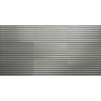 Плитка 512057 RIBBED OXIDE Metal Grey 10x20