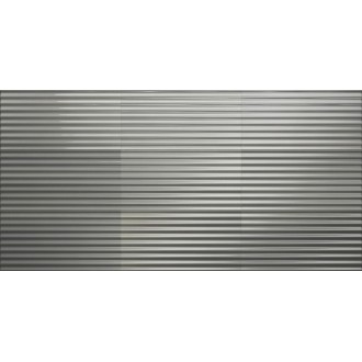 Плитка 512057 RIBBED OXIDE Metal Grey 10x20