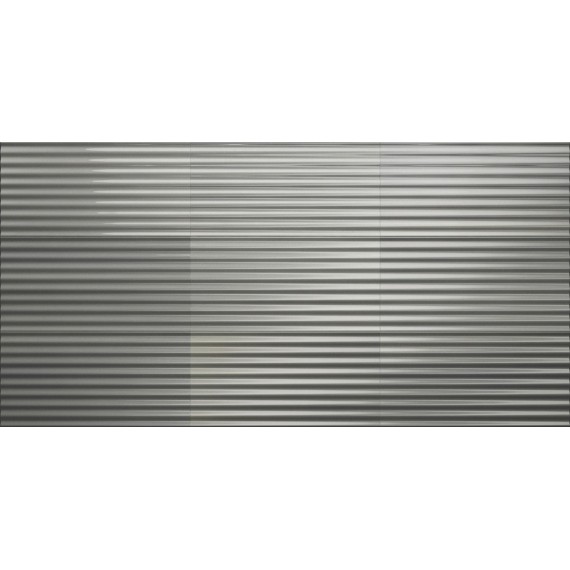 Керамогранит Плитка 512057 RIBBED OXIDE Metal Grey 10x20