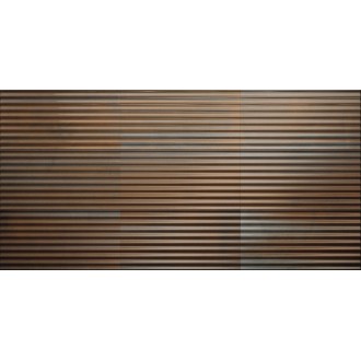 Плитка 512058 RIBBED OXIDE Metal Rusty 10x20