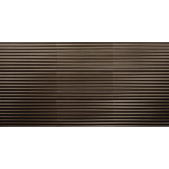 Керамогранит Плитка 512059 RIBBED OXIDE Metal Burnish 10x20