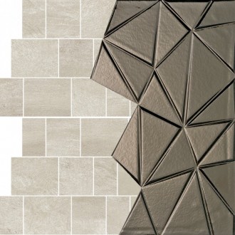 54440 MOS.MIX MUR.TRI.BIANC 40x40