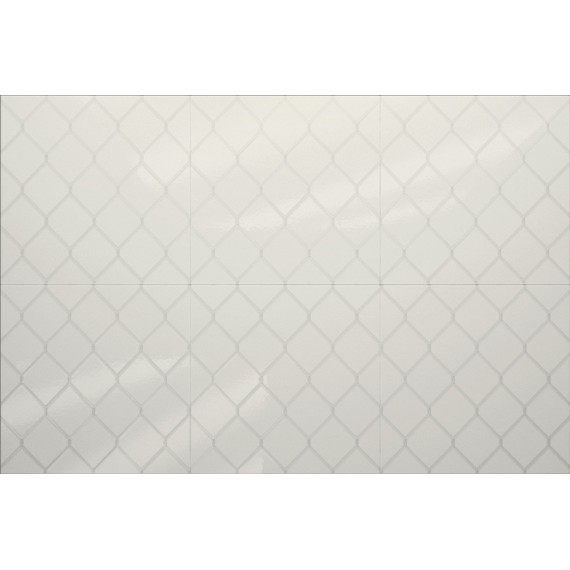 Керамогранит Плитка 563234 FENCE White 20x20