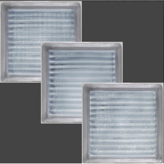 Керамогранит Плитка 563545 GLASS BLOCK Azure 20x20