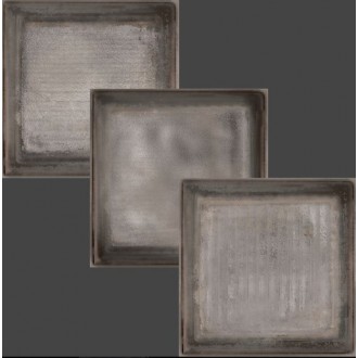 Плитка 563547 GLASS BLOCK Dusty Black 20x20