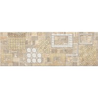 Плитка 586502001 Декор Commesso Beige Geometria 25,1х70,9