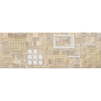 Плитка 586502001 Декор Commesso Beige Geometria 25,1х70,9