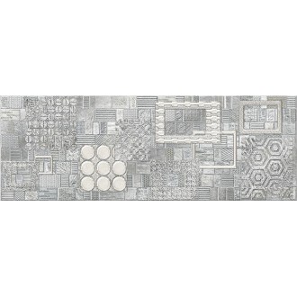 Плитка 586772001 Commesso Декор Grigio Geometria 25,1х70,9