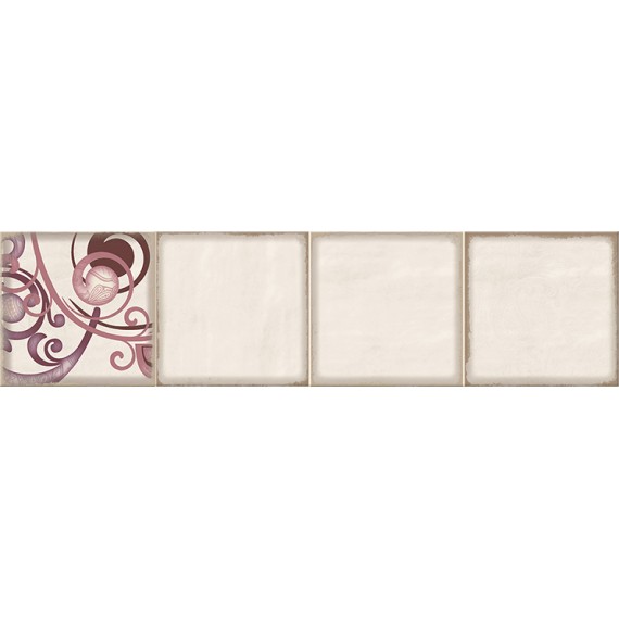 Плитка 586842004 Faenza Wine Ornament Frise 2 15.6x63