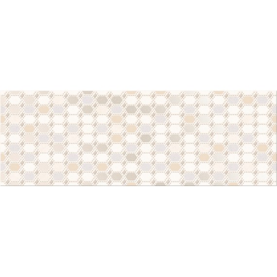 Керамическая плитка 586912001 Декор Malwiya Milk Geometria 24,2х70
