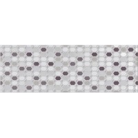586942001 Декор Malwiya Grey Geometria 24,2х70
