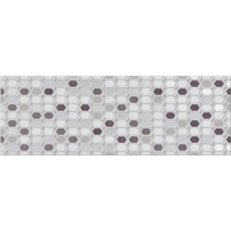 586942001 Декор Malwiya Grey Geometria 24,2х70