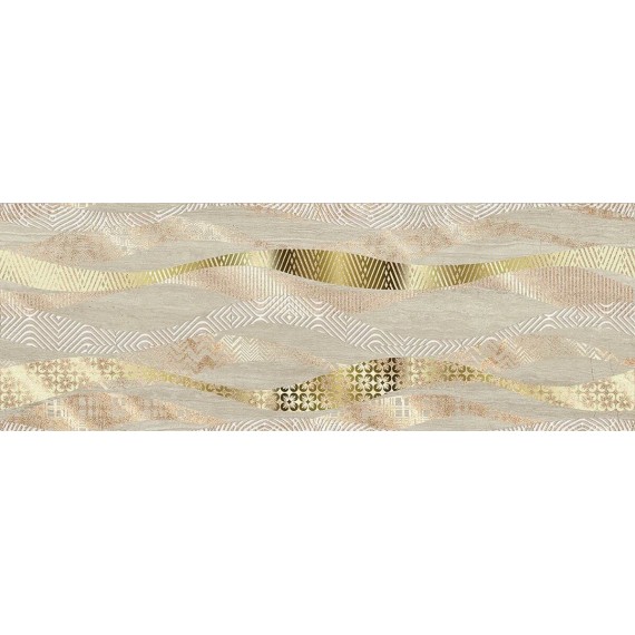 Керамическая плитка 587662001 Trevi Decor Beige Onda 25.1x70.9