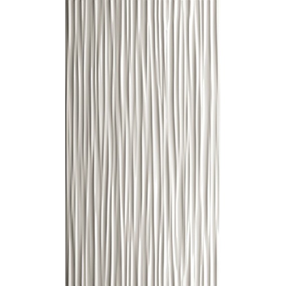 Плитка 600010001989 3D White Aqua Lucido 30,5x56