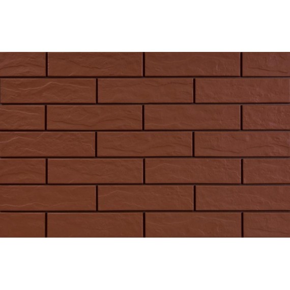Керамогранит Плитка 9577 Burgund Rustic 24,5х6,5х0,65