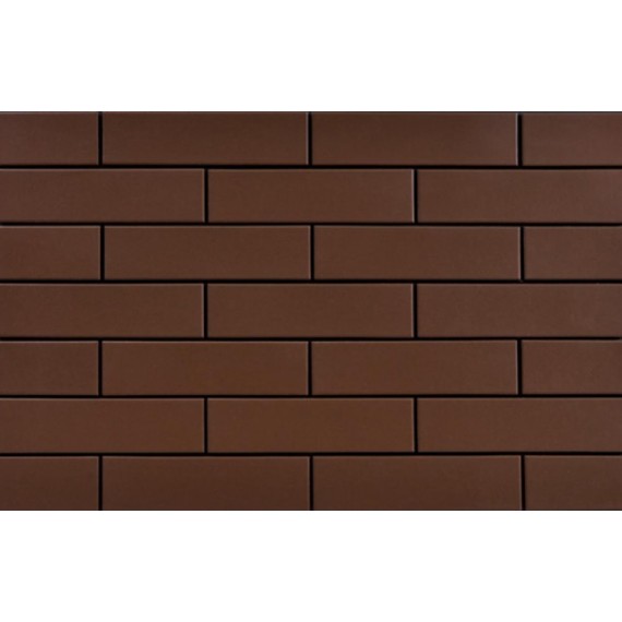 Керамогранит Плитка 9683 Фасадная плитка Braz/Brown 24,5х6,5х0,65