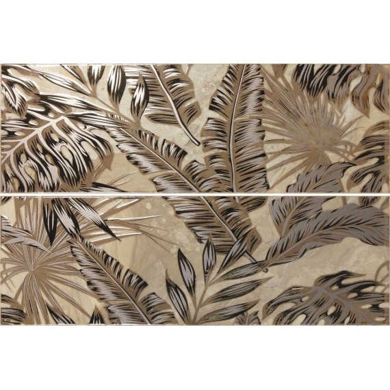 Керамогранит Плитка A036489 Decor Set (2) Rex Cream 25x75