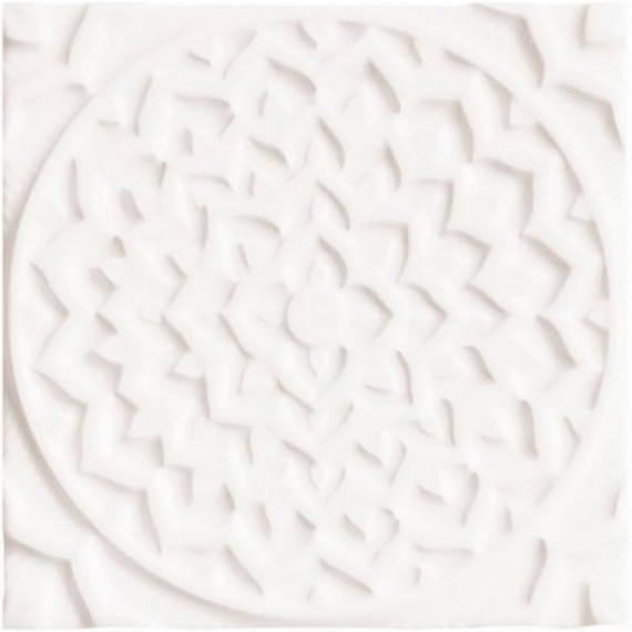 Керамическая плитка ADEH4001 RELIEVE MANDALA COSMOS NAVAJO WHITE 15x15
