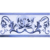 ADMO3033 Cenefa Benidoleig PB Azul 7,5х15