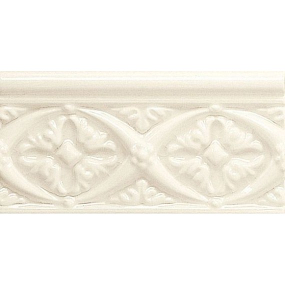 Керамическая плитка ADMO4004 Relieve Bizantino C/C Marfil 7,5х15