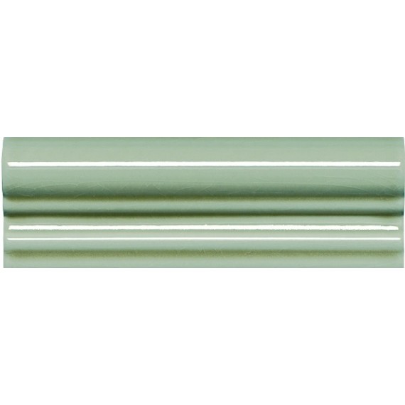 Керамическая плитка ADMO5169 Moldura Italiana PB C/C Verde Claro 5X15