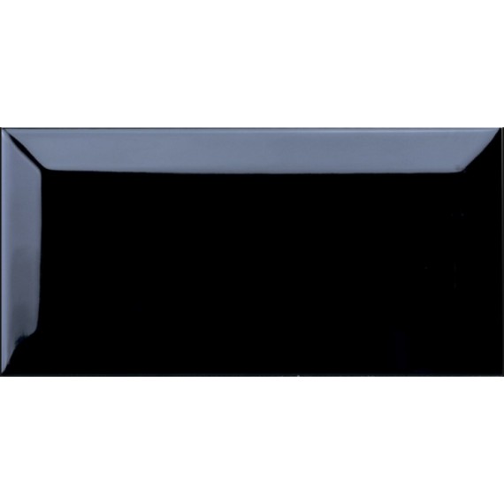 Керамическая плитка ADNE2042 Biselado PB Negro 7.5X15