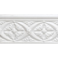 Плитка ADNE4002 Relieve Bizantino Blanco Z 7.5X15